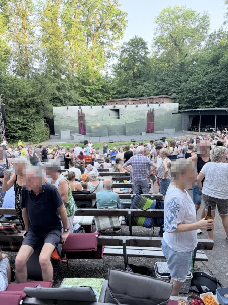 Waldbühne Kloster Oesede · Waldbühne · Waldbühne · Block B Reihe 17 Platz 27